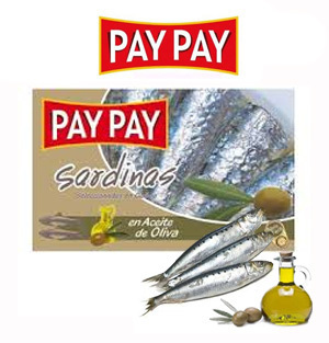 Sardines à l'Huile d'Olive PAY PAY