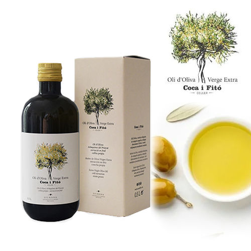 Huile d'Olive Extra Vierge ARBEQUINA COCA I FITO 0,5L