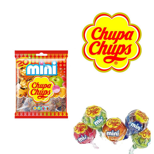 "Chupa Chups" Mini mit verschiedenen Geschmacksrichtungen 20 Einheiten