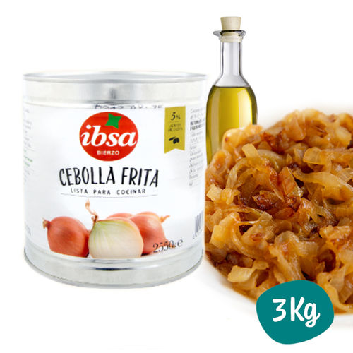 FRIED ONIONS WITH OLIVE OIL IBSA 3 KG