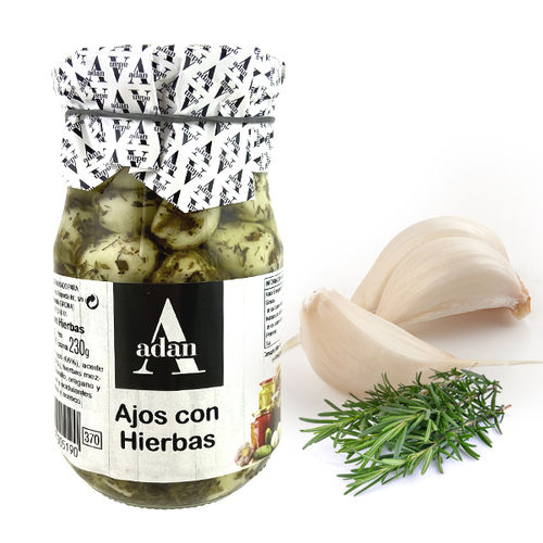 Garlic in Oil with Herbs ADAN 370 ml