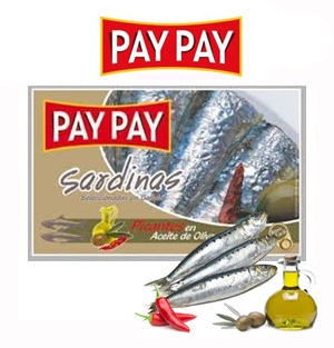 Sardinen in Olivenöl PAY PAY Würzige