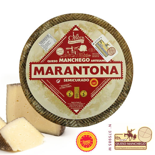 Manchego Cheese LA MARANTONA Semi 3 Kg