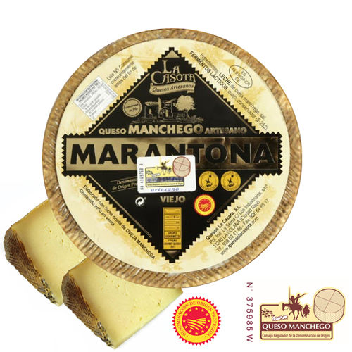 Manchego Cheese LA MARANTONA Viejo 3 Kg