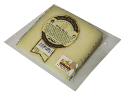Manchego Cheese VEGA MANCHA Semi Wedge 150 Gr.