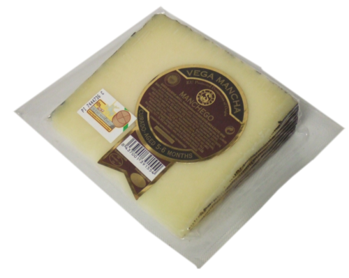 Manchego Cheese VEGA MANCHA Cured Wedge 150 Gr.