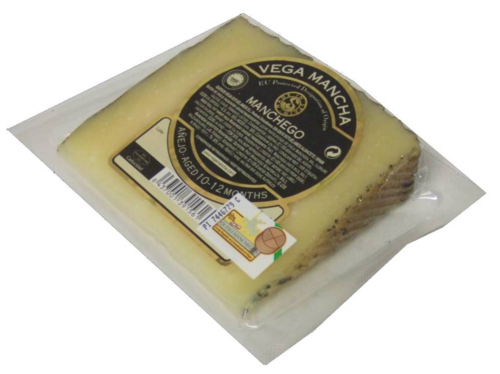 Manchego Cheese VEGA MANCHA Aged Wedge 150 Gr.