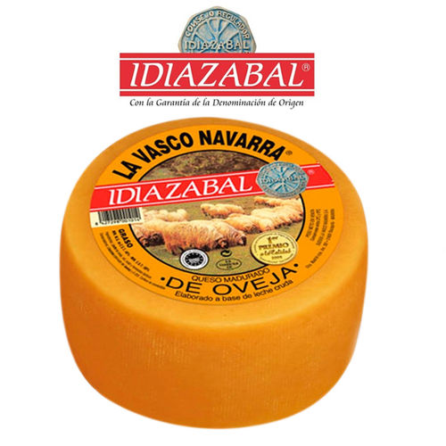 Fromage Idiazabal LA VASCO NAVARRA Fumé 1,2 Kg.