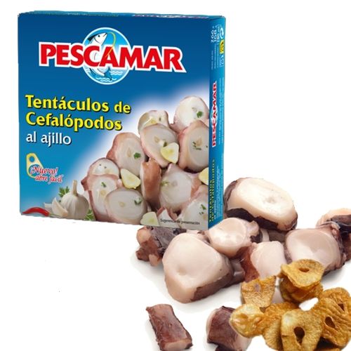 Tacos de Cefalopodo al Ajillo PESCAMAR