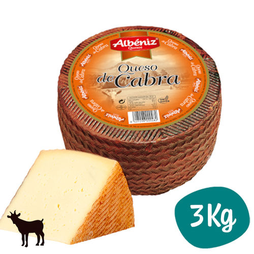 Cheese ALBENIZ Goat 3 - 3,5 Kg