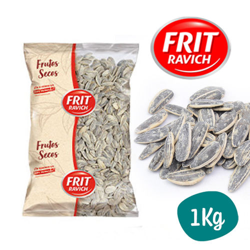 Pipas Gigantes - Salted Giant Sunflower Seeds FRIT RAVICH 1 Kg.