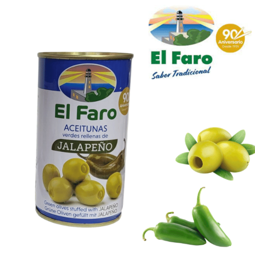 Oliven EL FARO Gefüllt mit Jalapeño