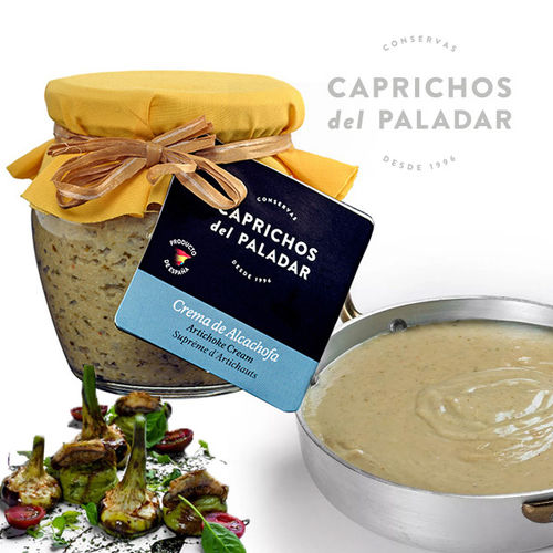 Crème d'artichauts CAPRICHOS DEL PALADAR 220 g.
