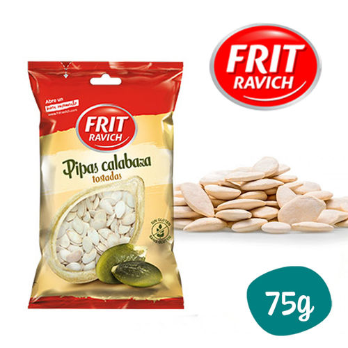 Salted and Roasted Pumpkin Seeds FRIT RAVICH 75 Gr.