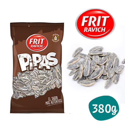 Pipas - Salted Sunflower Seeds FRIT RAVICH 380 Gr.