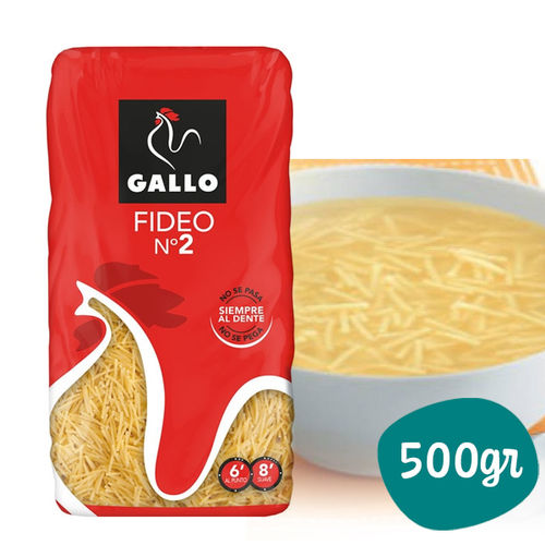 Noodles  Nº 2 GALLO  500 GR