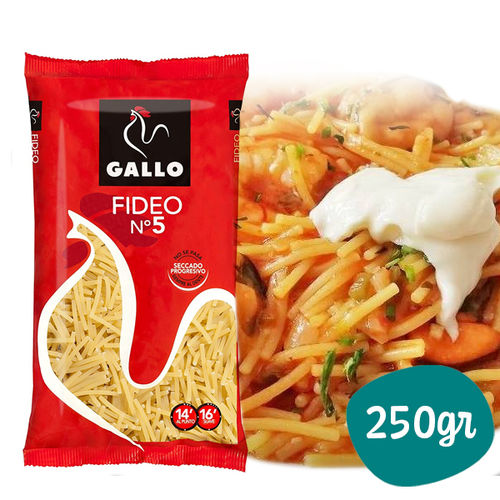 Noodles Nº 5 GALLO 250 GR