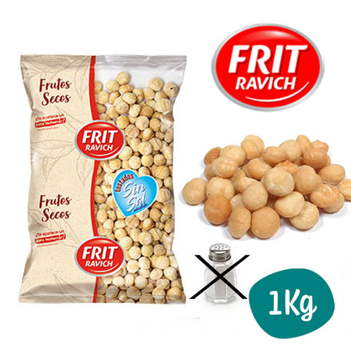 Unsalted Roasted Macadamia Nuts FRIT RAVICH  1KG