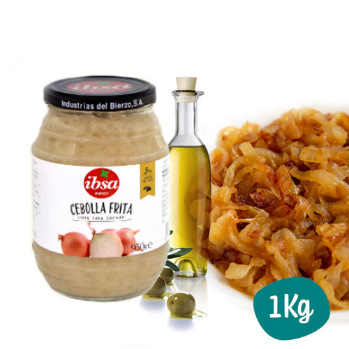 OIGNONS FRITS A L'HUILE D'OLIVE FRIT IBSA 1 KG