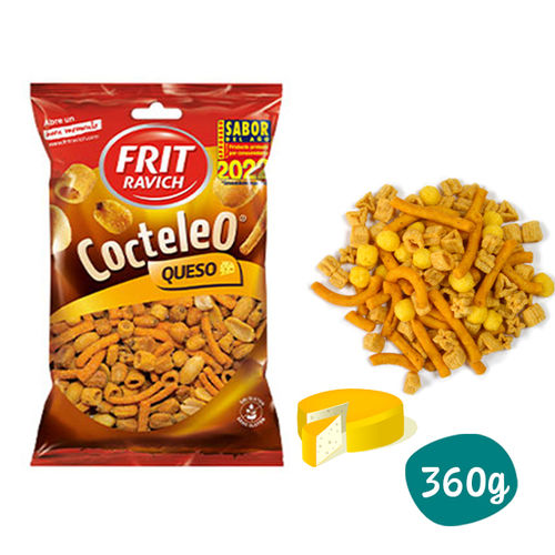 COCKTAIL FROMAGE FRIT RAVICH 360 g.
