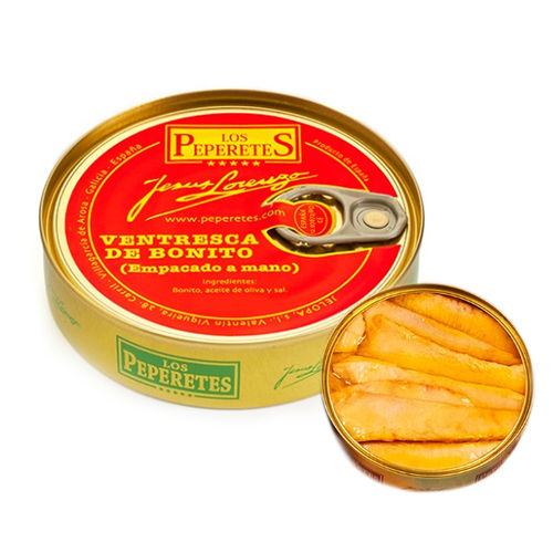 Tuna belly in olive oil LOS PEPERETES 120 GR