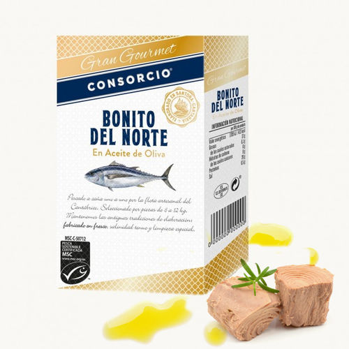 White Tuna in Olive Oil GRAN GOURMET CONSORCIO 110GR