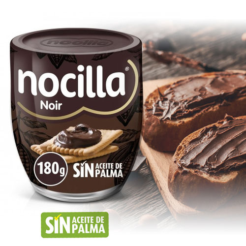 CHOCOLATE CREAM NOCILLA NOIR 180 GR