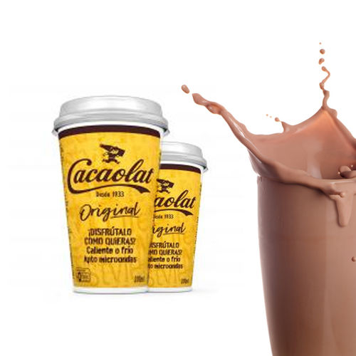 CACAOLAT Milchschokolade Smoothie Glas 200ml